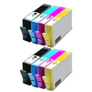 High-Yield Ink Cartridge 8-Pack 564XL – Complete Black & Color Set for Professional Printing