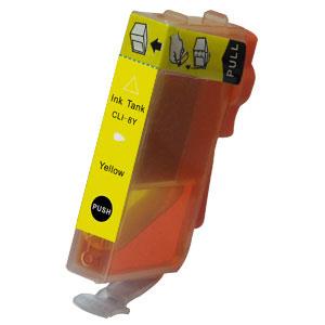 High-Yield Yellow Ink Cartridge CLI-8 Compatible