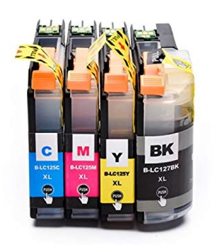 Remanufactured LC127XL LC125XL Set of Ink Cartridges